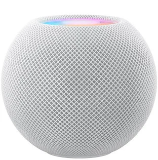 Apple HomePod Mini in White Color with LED on top