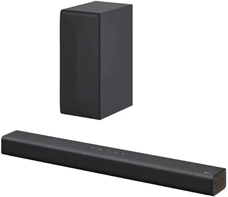 Wireless subwoofer and soundbar combo from LG 