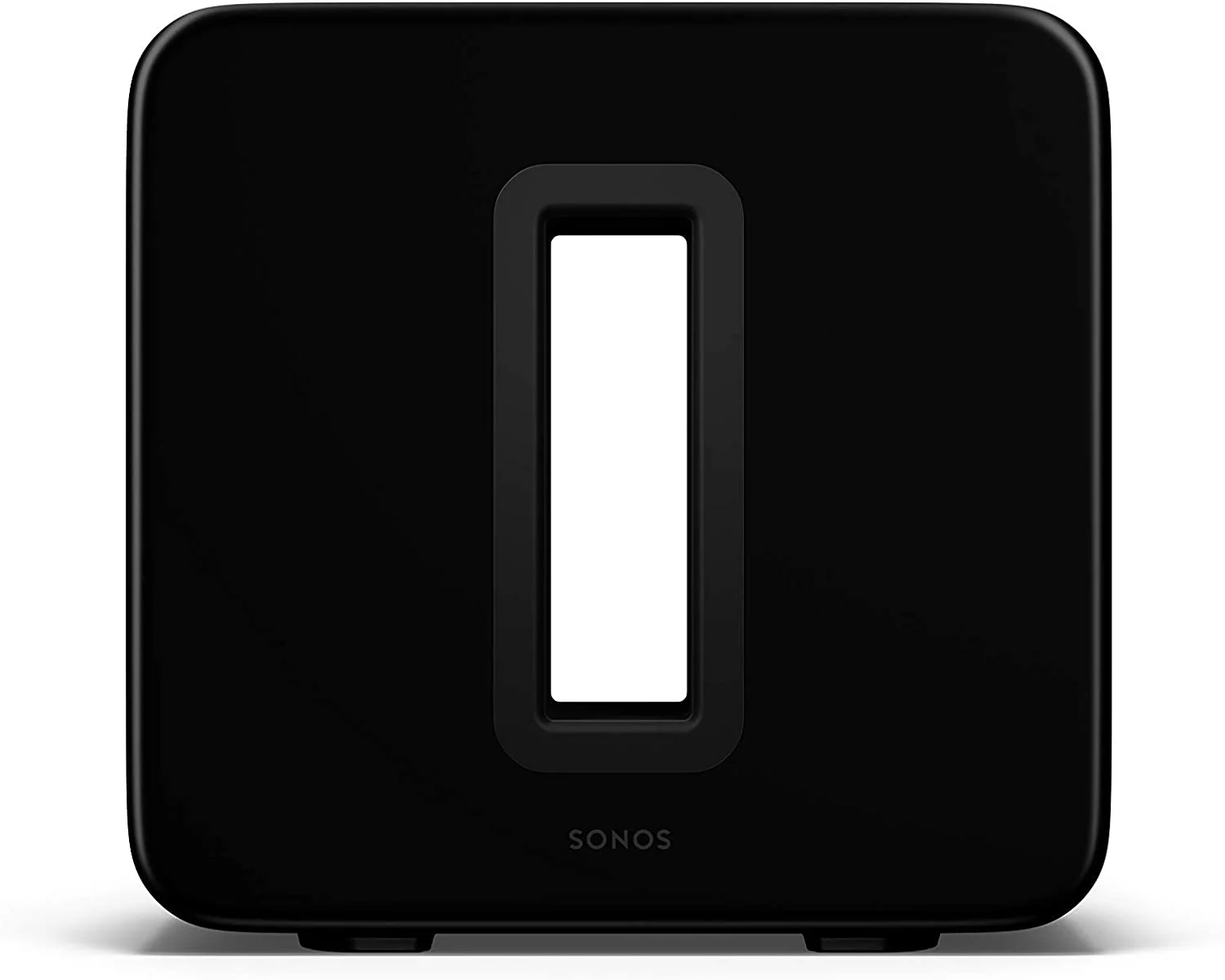 The Sonos Gen 3 wireless subwoofer in black 