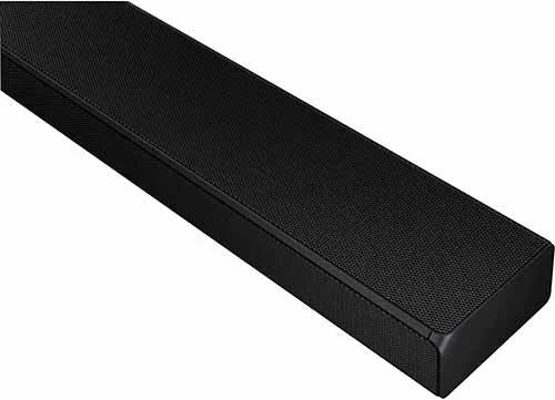 Samsung soundbar in black with Bluetooth